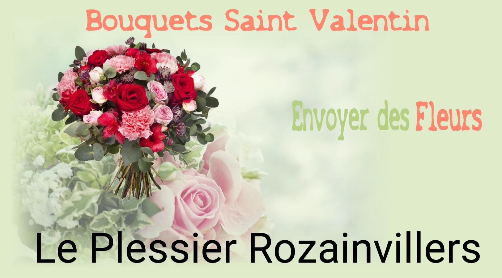 Roses de Saint-Valentin livrées à Le Plessier-Rozainvillers